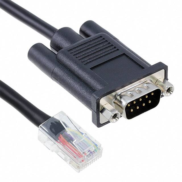 تخصيص RJ45 10 دبوس لمورد مصدر كابل مودم DB9M تخصيص RJ45 10 دبوس لمورد مصدر كابل مودم DB9M