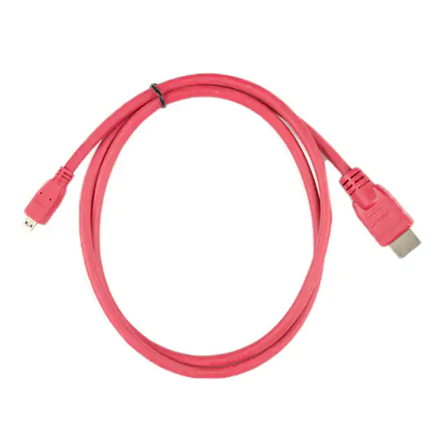 عالي الجودة hdmi-a ذكر إلى micro hdmi-d ذكر ملحوم أحمر