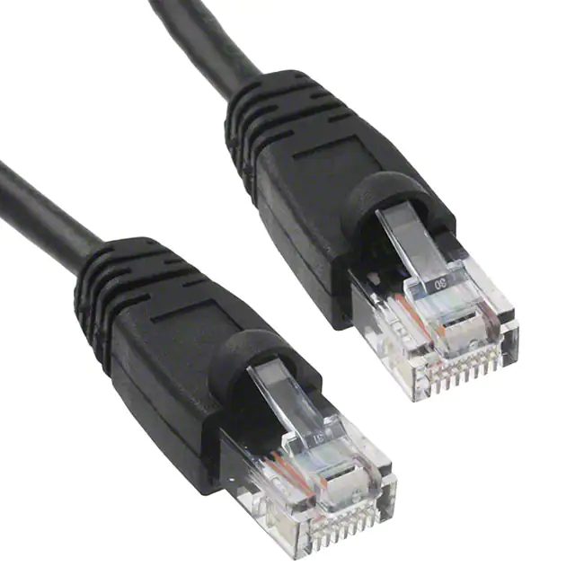 قابس كبل معياري عالي الجودة لتوصيل 8p8c RJ45 إيثرنت بدون حماية