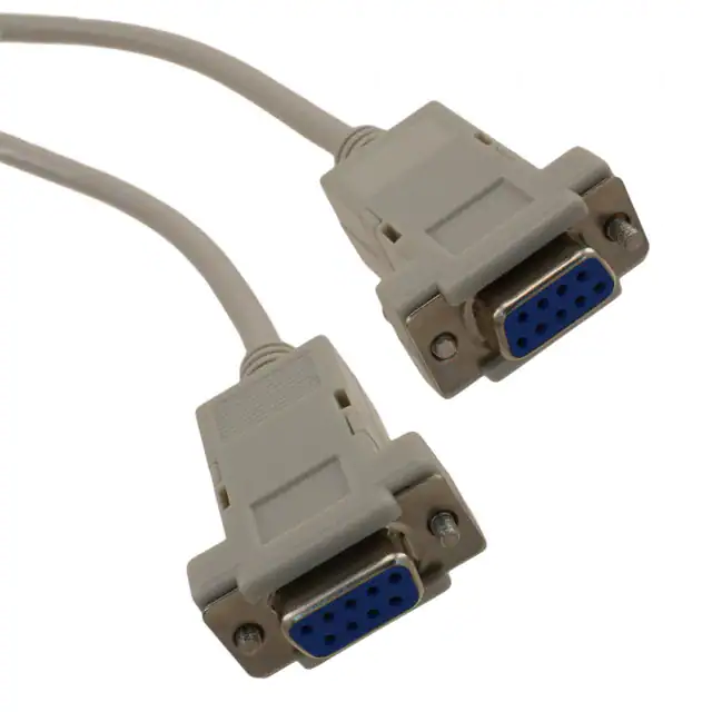 D-sub التجمع كابل DB09 مأخذ أنثى واحد المقبس إلى المقبس D-sub التجمع كابل DB09 مأخذ أنثى واحد المقبس إلى المقبس