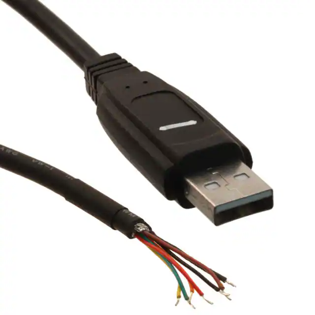 USB إلى 5V Serial UART Cable التجمع شرائح غزيرة السكن الأسود كابل 1.8 متر USB إلى 5V Serial UART Cable التجمع شرائح غزيرة السكن الأسود كابل 1.8 متر