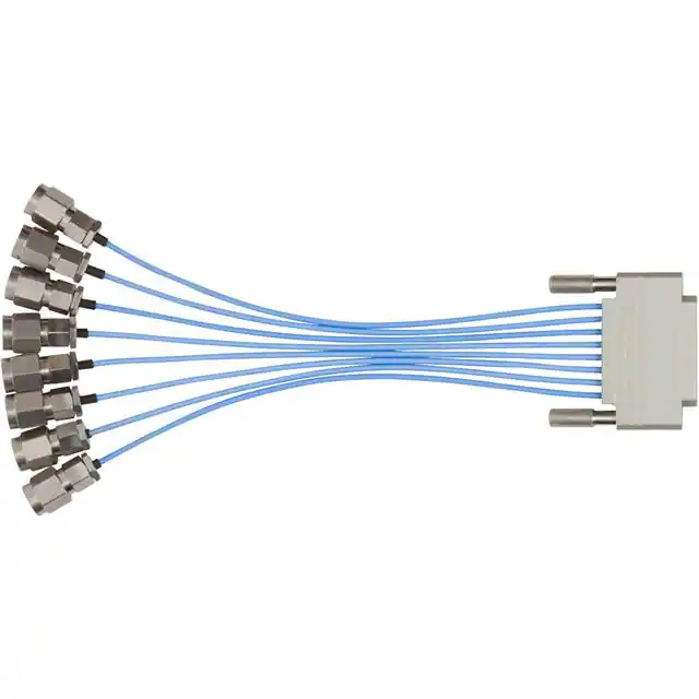 جودة عالية مصغرة D RF 8 دبوس أنثى إلى مجموعة كابل SMPS الذكور جودة عالية مصغرة D RF 8 دبوس أنثى إلى مجموعة كابل SMPS الذكور