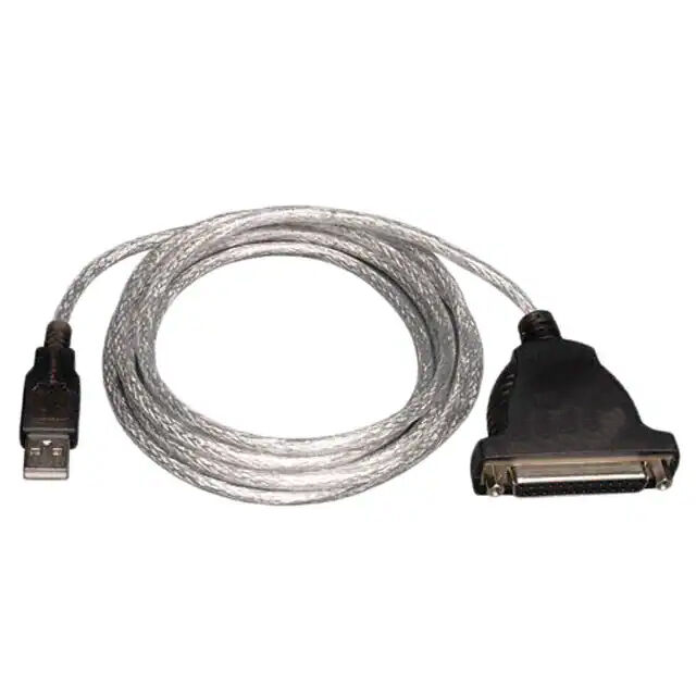كابل محول ذهبي عالي السرعة من USB إلى طابعة متوازية من USB-A إلى DB25 M / F كابل محول ذهبي عالي السرعة من USB إلى طابعة متوازية من USB-A إلى DB25 M / F