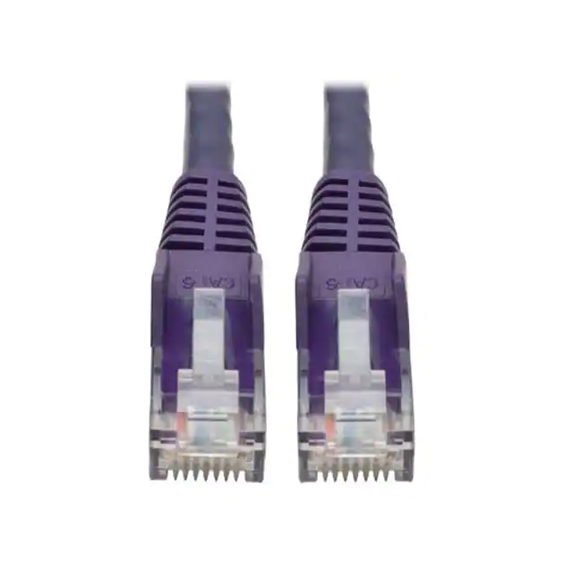 كابل إيثرنت Cat6 Snagless المصبوب (UTP) RJ45 ذكر إلى ذكر بنفسجي