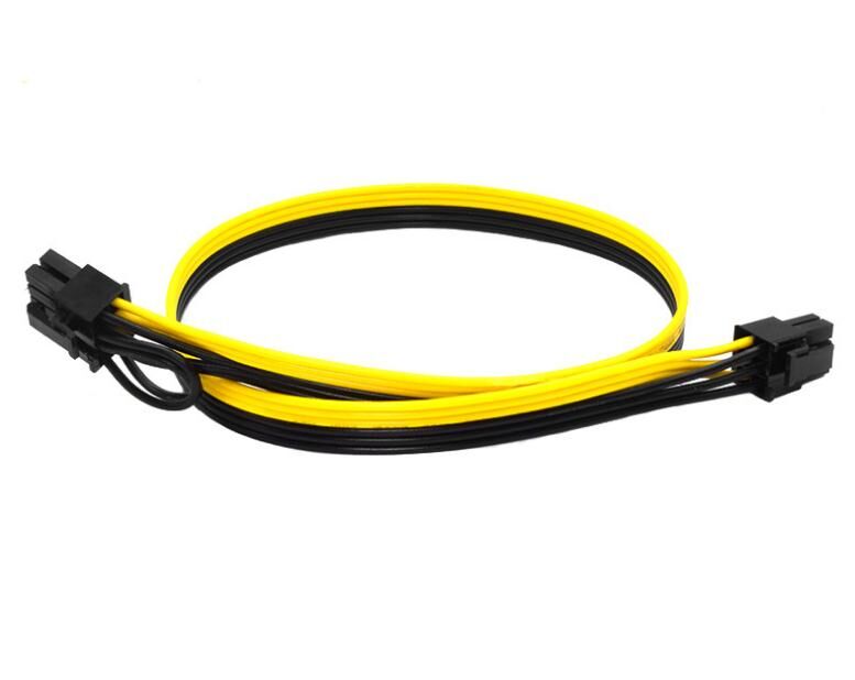 6pin خادم تحويل الطاقة مجلس 6p إلى 2p + 6p كابل الطاقة بطاقة الرسومات