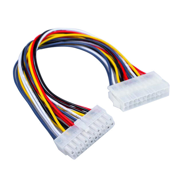 سلك الطاقة باللوحة الرئيسية من 20 دبوسًا إلى كابل تحويل توسيع طاقة الهيكل ذو 20 فتحة