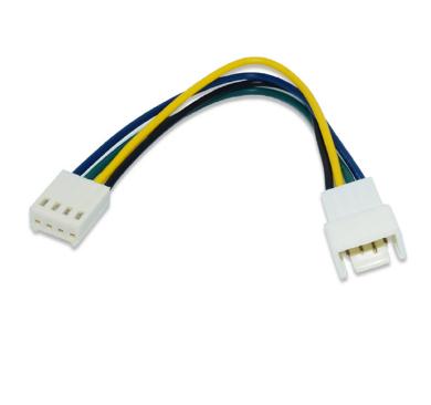 كبل تمديد مروحة وحدة المعالجة المركزية باللوحة الأم 4-pin PWM Fan كبل تمديد 4Pin زوج من الأسلاك