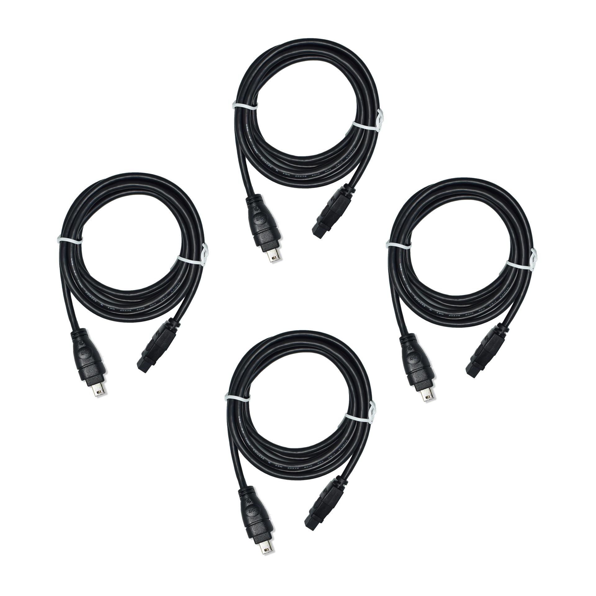 1394 FireWire 9pin إلى 4pin 9PIN إلى 4PIN PDV كبل توصيل بطاقة التقاط الفيديو بكاميرا