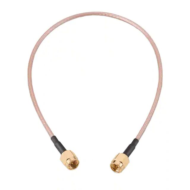 قابس SMA مستقيم إلى قابس مستقيم SMA على كبل مرن RG316