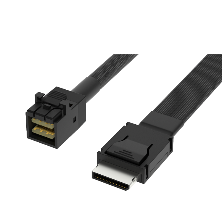 تم تصنيع أحزمة الأسلاك الداخلية من MINI SAS (SFF8611 4i) TO MINI SAS (SFF8643) بشكل احترافي عند الطلب RCD تم تصنيع أحزمة الأسلاك الداخلية من MINI SAS (SFF8611 4i) TO MINI SAS (SFF8643) بشكل احترافي عند الطلب RCD