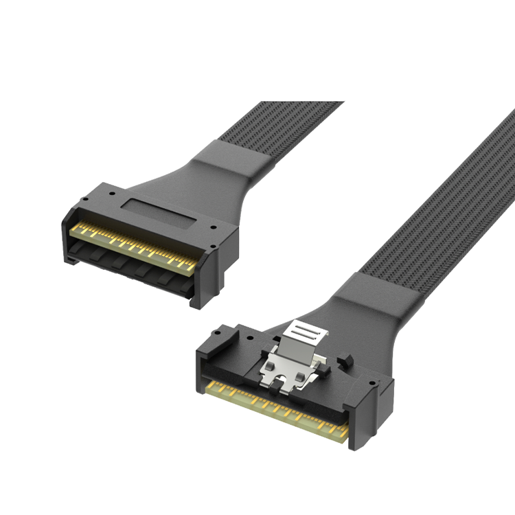 أحزمة LP SlimSAS (SFF8654 8i) إلى LP SlimSAS (SFF8654 8i) صديقة للبيئة RCD أحزمة LP SlimSAS (SFF8654 8i) إلى LP SlimSAS (SFF8654 8i) صديقة للبيئة RCD