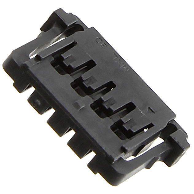 HSG PH1.5mm 1x4P أسود صف واحد PA UL94V-0 MOLEX P/N 5040510401 RCD
