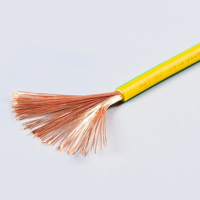 UL10269 النحاس المعلب 1Cx08#(19/37/0.127) OD: خط تخزين الطاقة البني 6.9 مم RCD