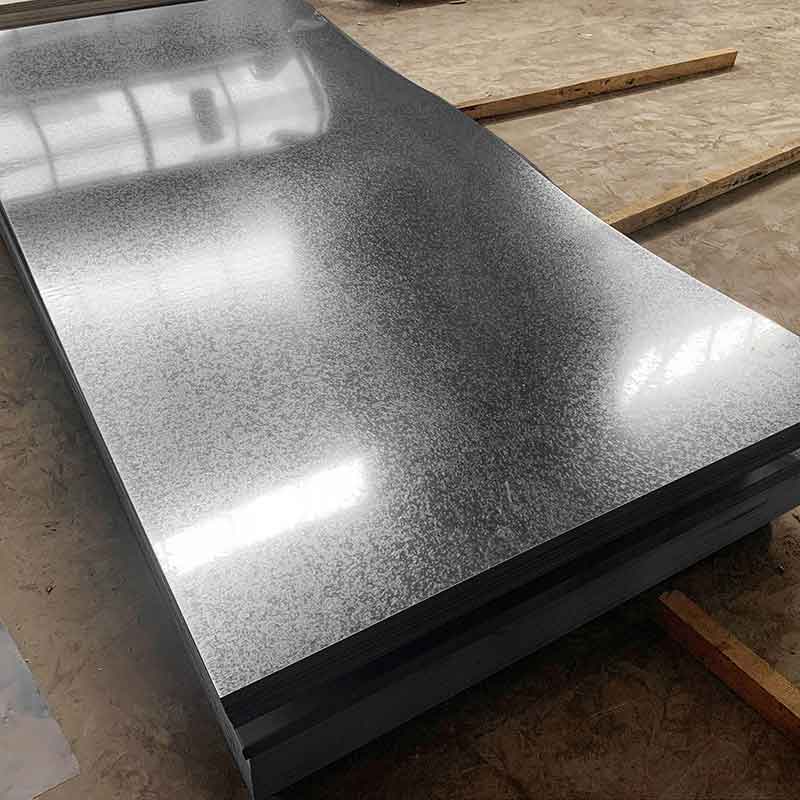 Galvanized steel plate