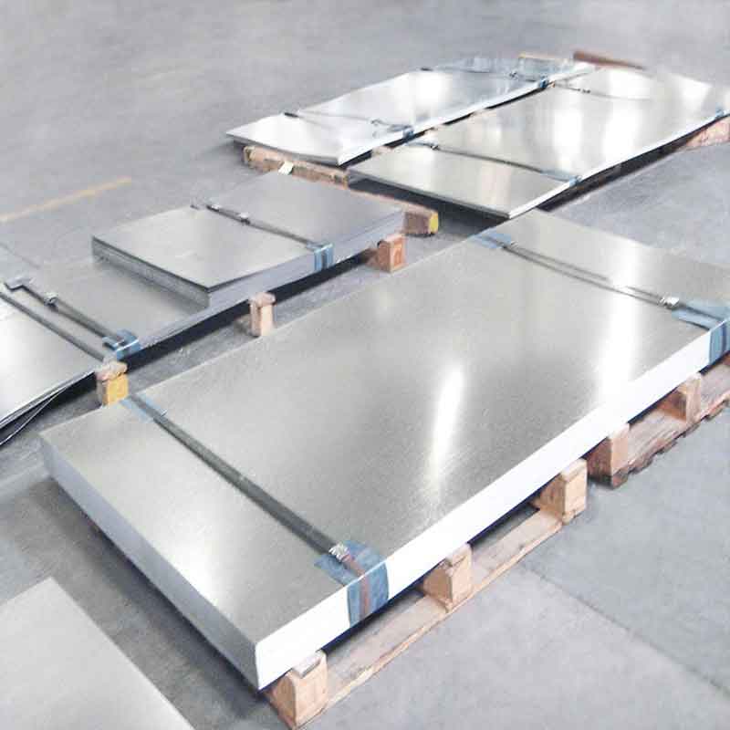Galvanized steel plate