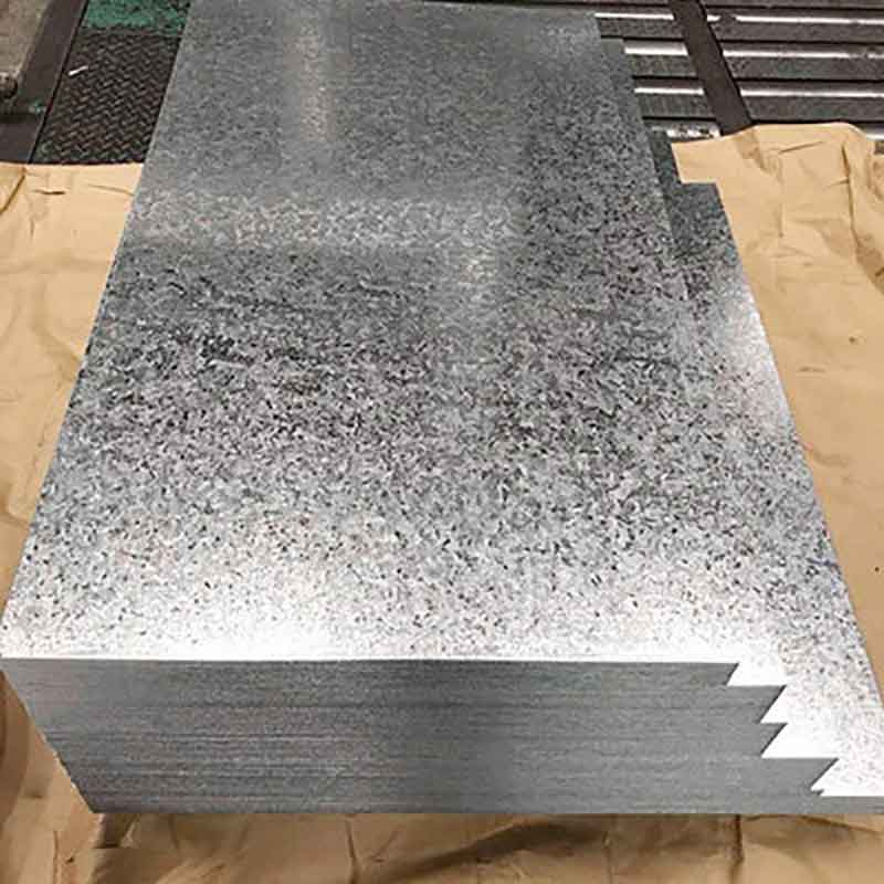 Galvanized steel plate