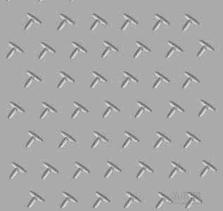 Stainless steel checkered plate