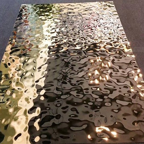 Water Ripple Stainless Steel Sheet