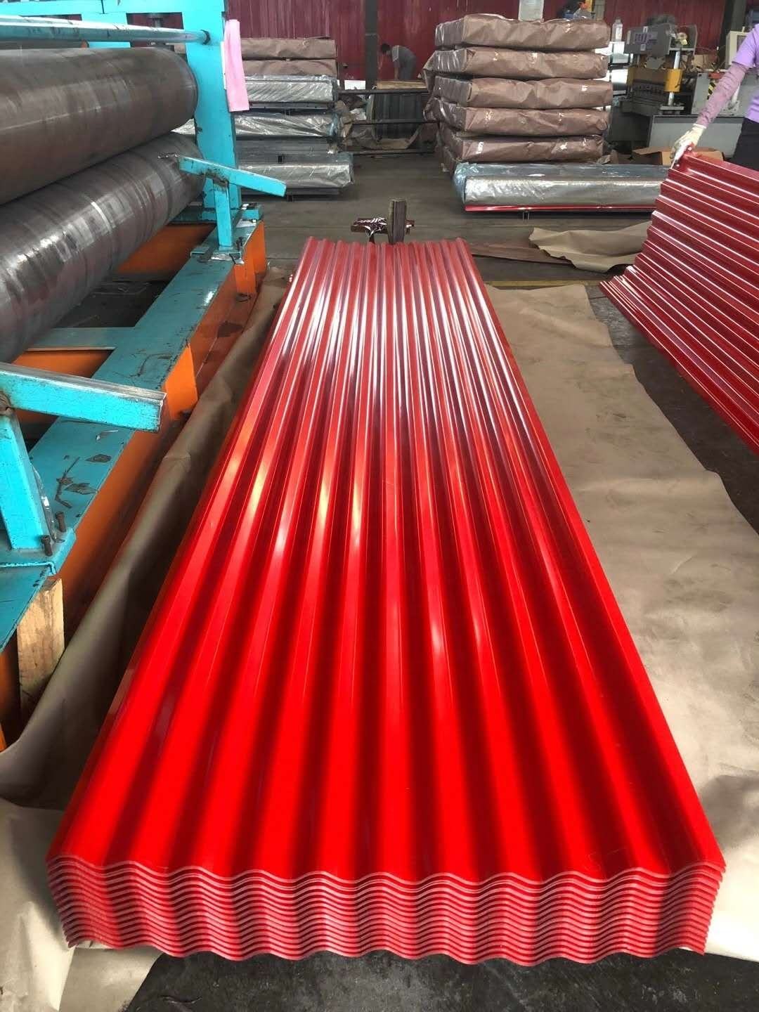 RAL6063 Corrugated Board