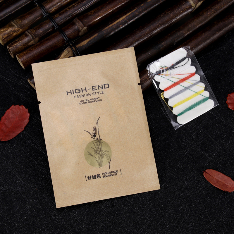 Kraft Paper Hotel Amenities