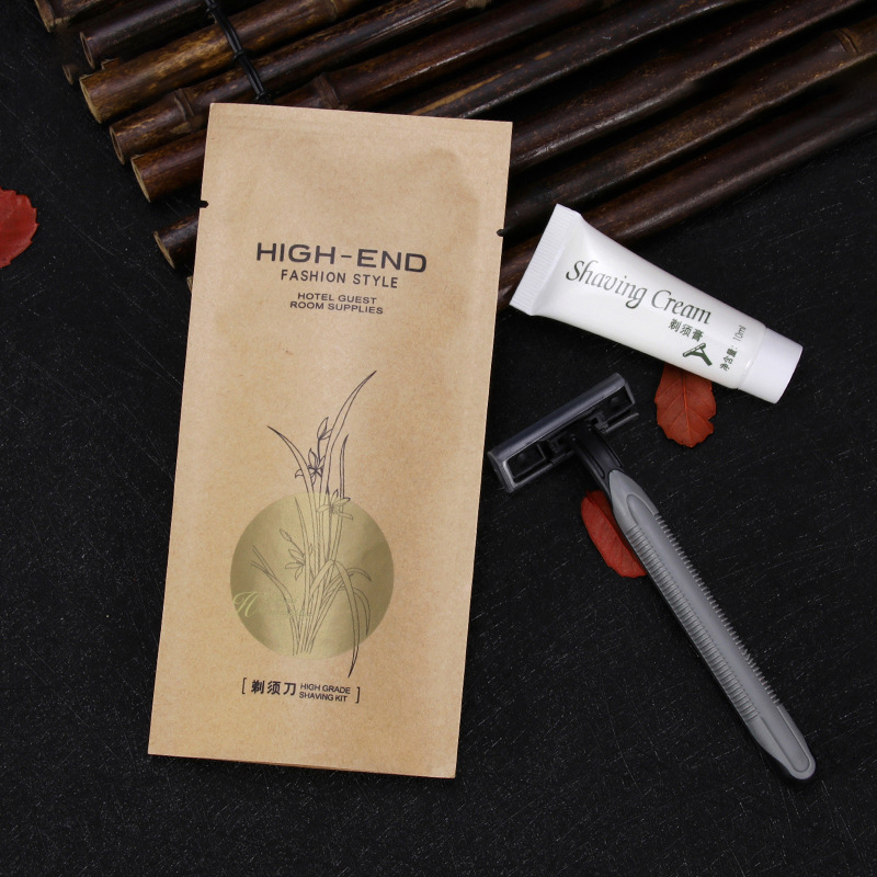 Kraft Paper Hotel Amenities