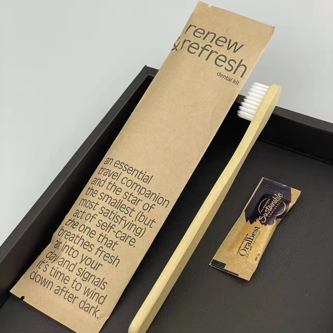 Kraft Paper Bag Amenities