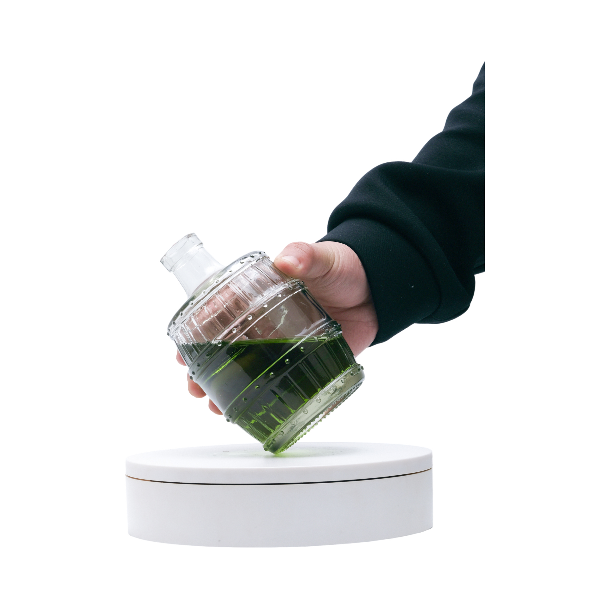 زجاجات فاخرة للبيع الساخن لزجاجة براندي375 مل قارورة زجاجية براندي زجاجة ويسكي زجاجة ويسكي قبعات