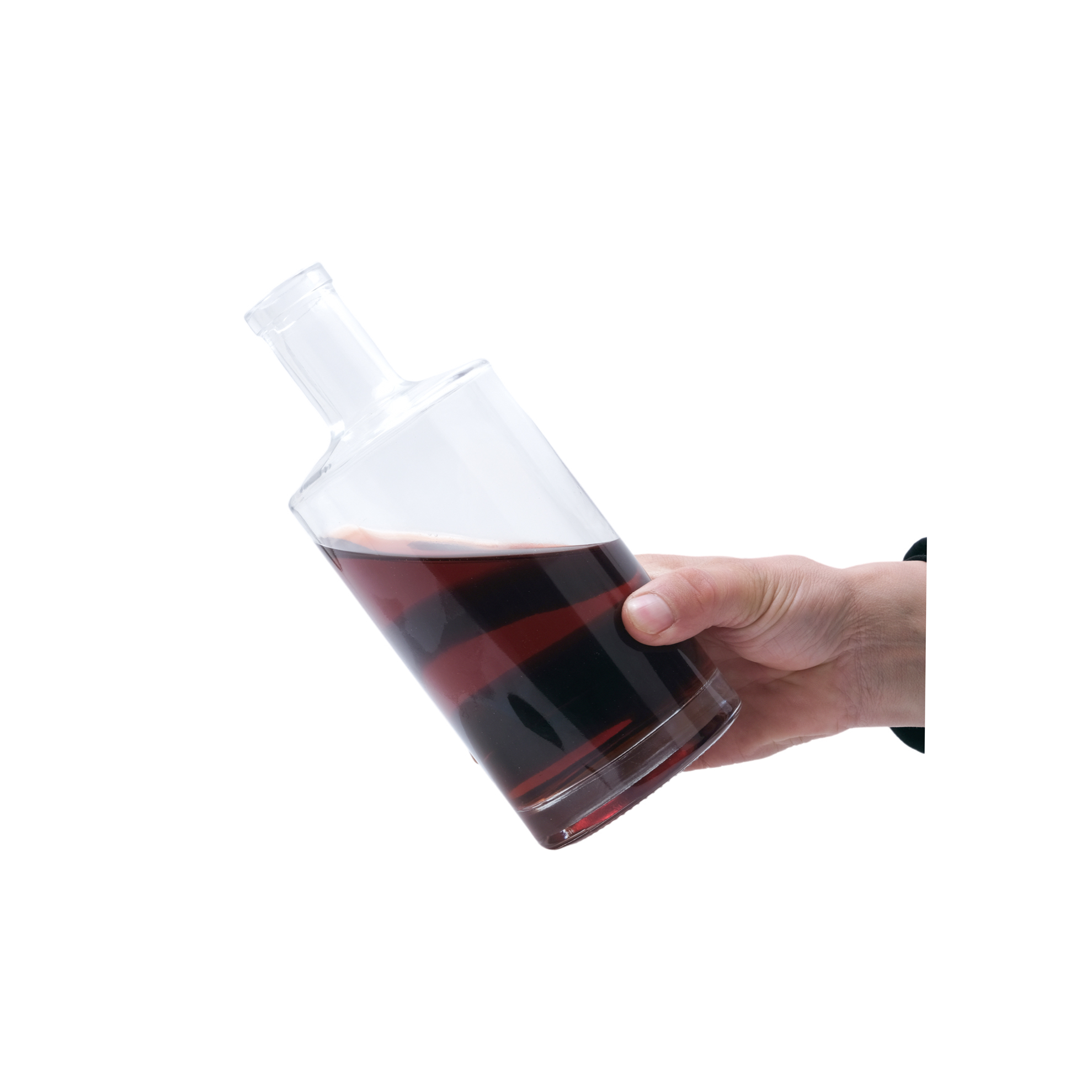 للبيع بالجملة 100 مل 200 مل 200 مل 330 مل 500 مل 750 مل 750 مل 1000 مل زجاجات زجاجية فارغة من الفودكا والويسكي والويسكي والجن والتكيلا والبراندي والروم