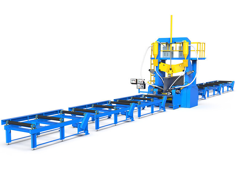 ماكينة لحام تجميع العارضة H لتجميع العارضة H استقامة 3 في 1