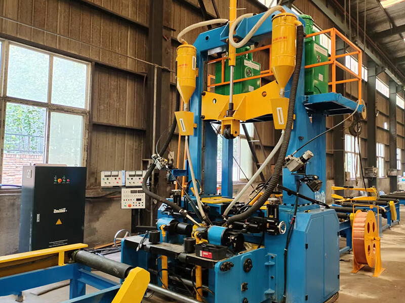 ماكينة لحام تجميع العارضة H لتجميع العارضة H استقامة 3 في 1