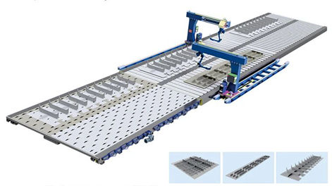 محطة العمل الذكية لللحام الفرعي لبناء السفن تشو شيانغ