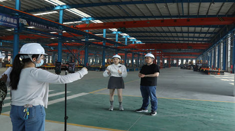 تزور Zhouxiang Intelligent Manufacturing مصنع هياكل فولاذية في Yancheng: بث مباشر يفتح تجربة جديدة في اللحام والقطع الذكيين