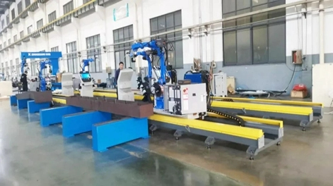 التصنيع الذكي 丨zhouxiang Robot Welding Workstation