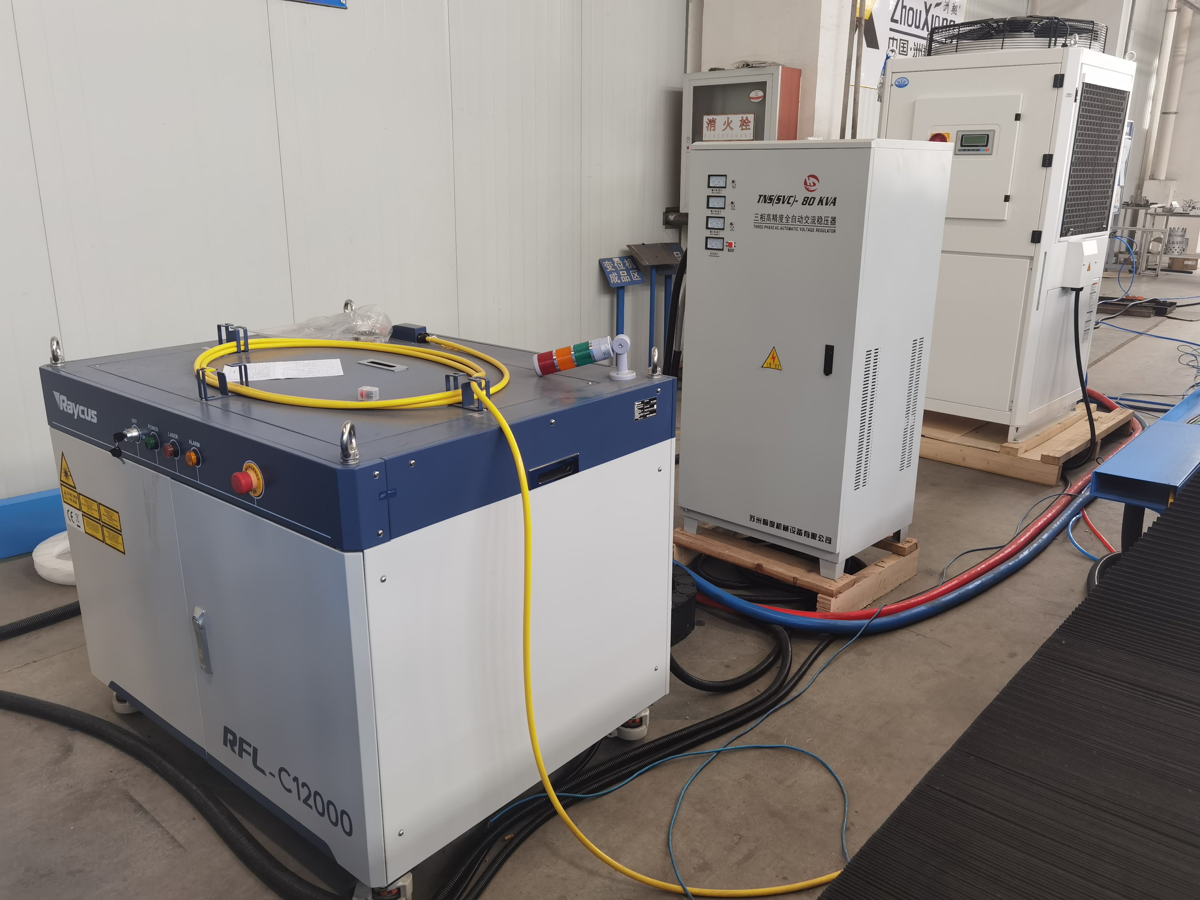 آلة قطع ألياف الليزر عالية الطاقة