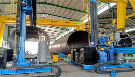 آلة لحام العمود والذراع 