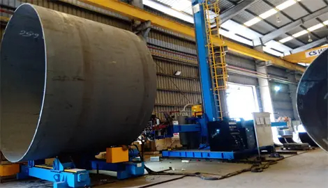 آلة لحام العمود والذراع 