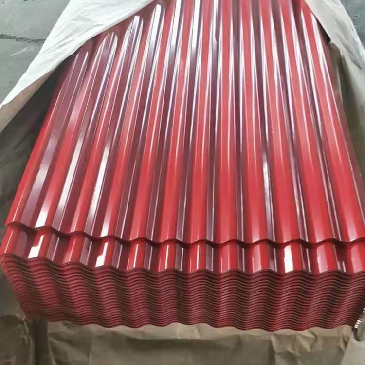 لوح السقف المموج المجلفن المطلي مسبقًا