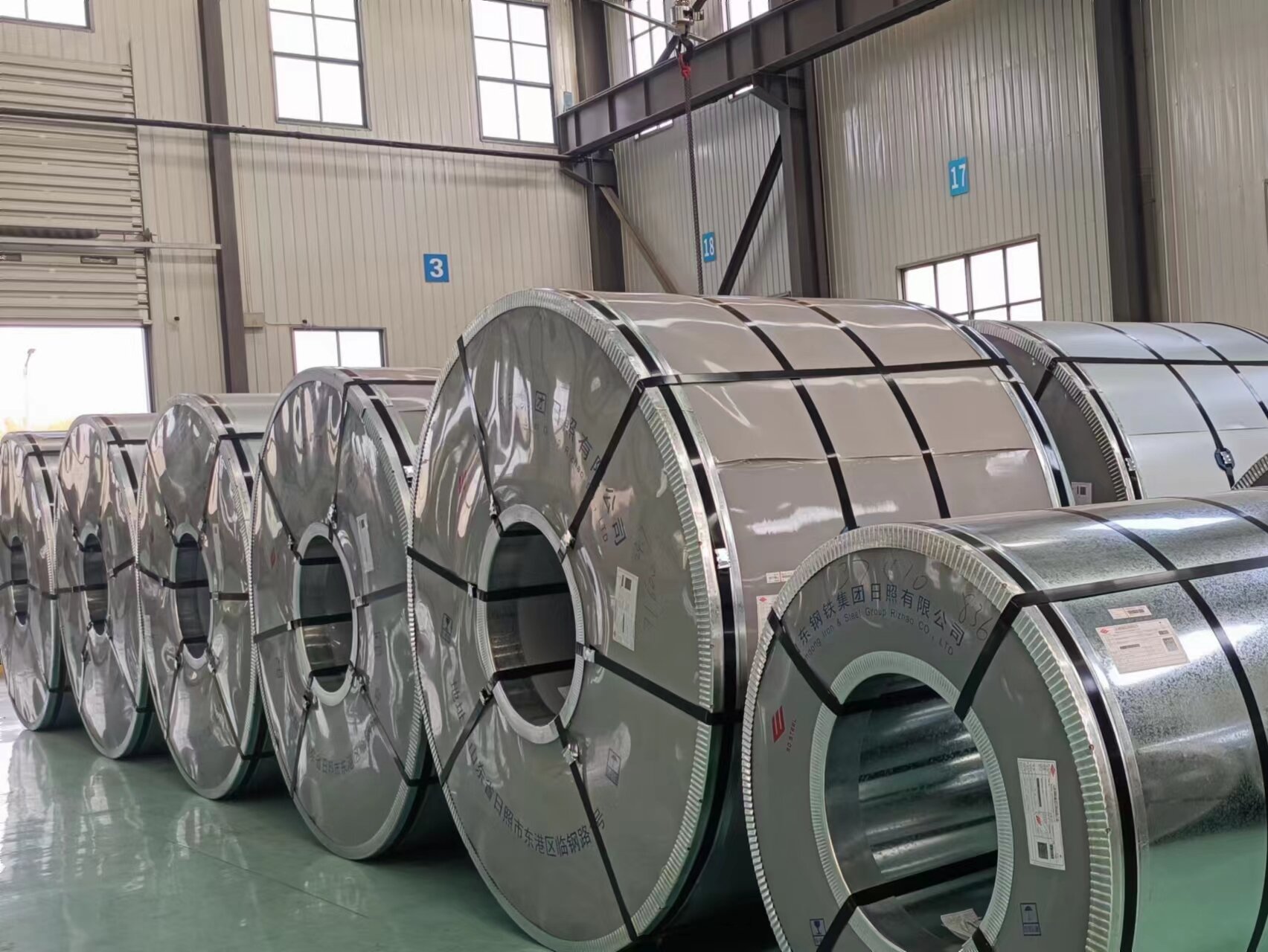 لفائف المدرفلة على البارد