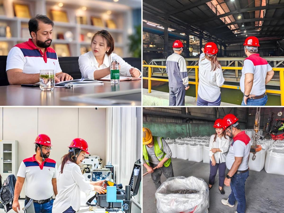 تحت الضوء | يصل التعاون الدولي في أعمال Feng ErDa Alloy إلى مستوى جديد