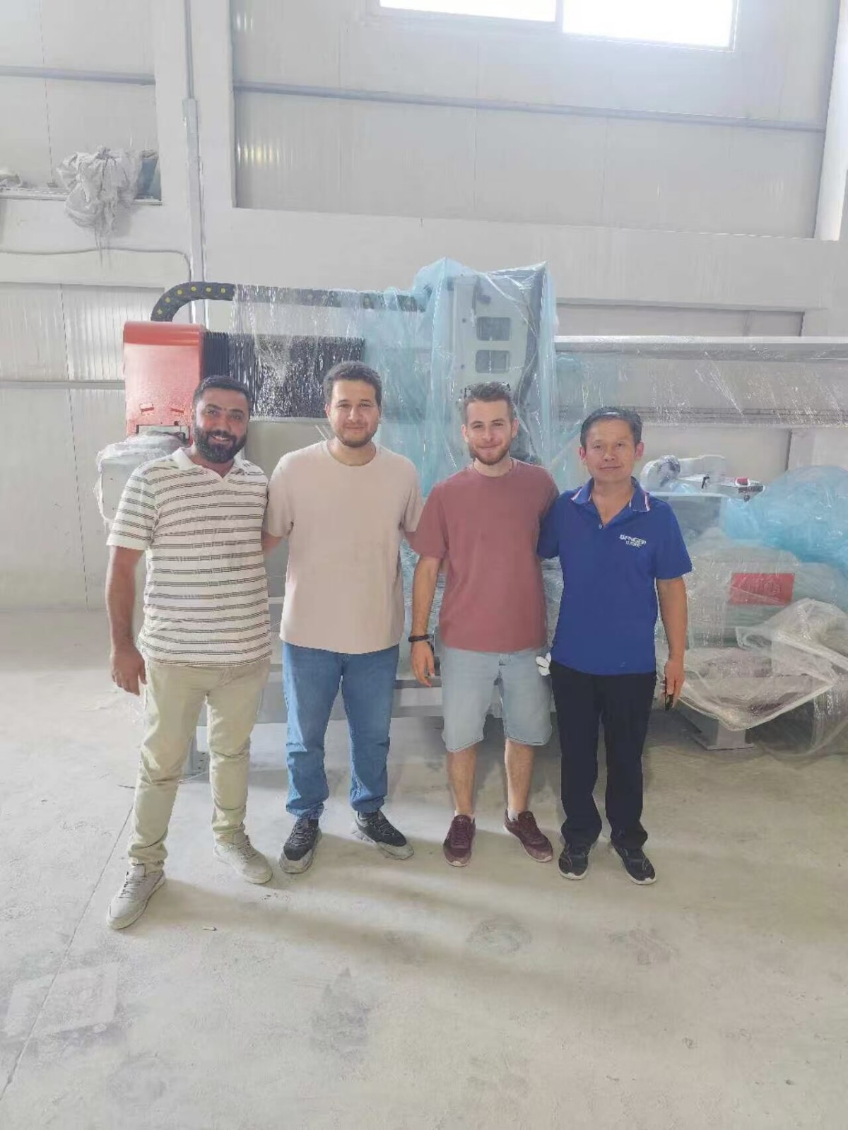 GANGER CNC provide after-service for installation and testing in European7.jpg GANGER CNC provide after-service for installation and testing in European7.jpg