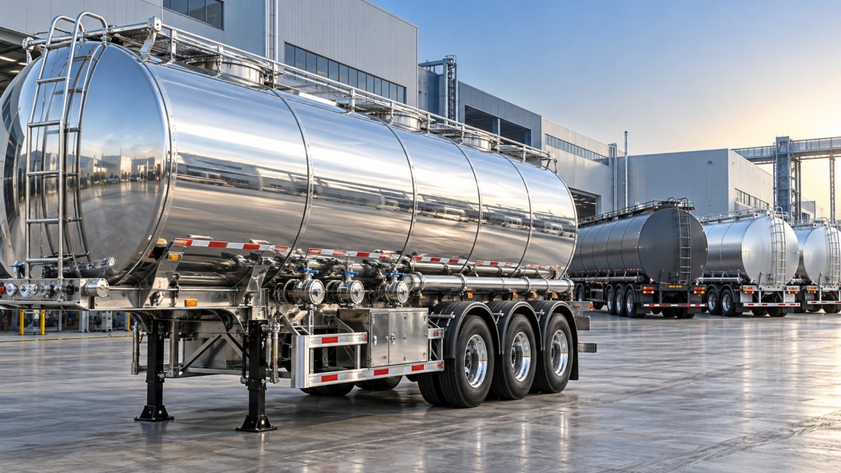 Does stainless steel raise fuel tanker trailer price enough to justify it? هل يرفع الفولاذ المقاوم للصدأ سعر مقطورة صهريج الوقود بما يكفي لتبرير ذلك؟