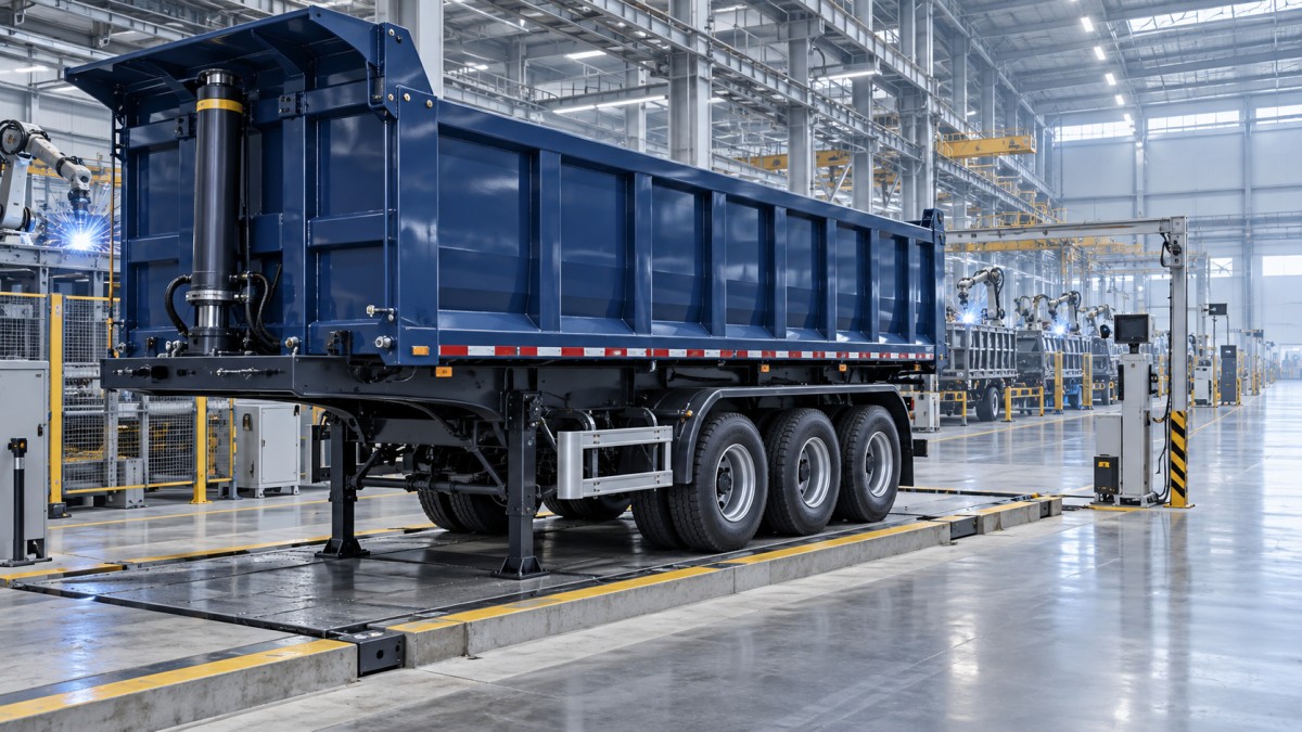 How to check if a dump trailer manufacturer controls payload variation كيفية التحقق مما إذا كانت الشركة المصنعة للمقطورات القلابة تتحكم في تفاوت الحمولة