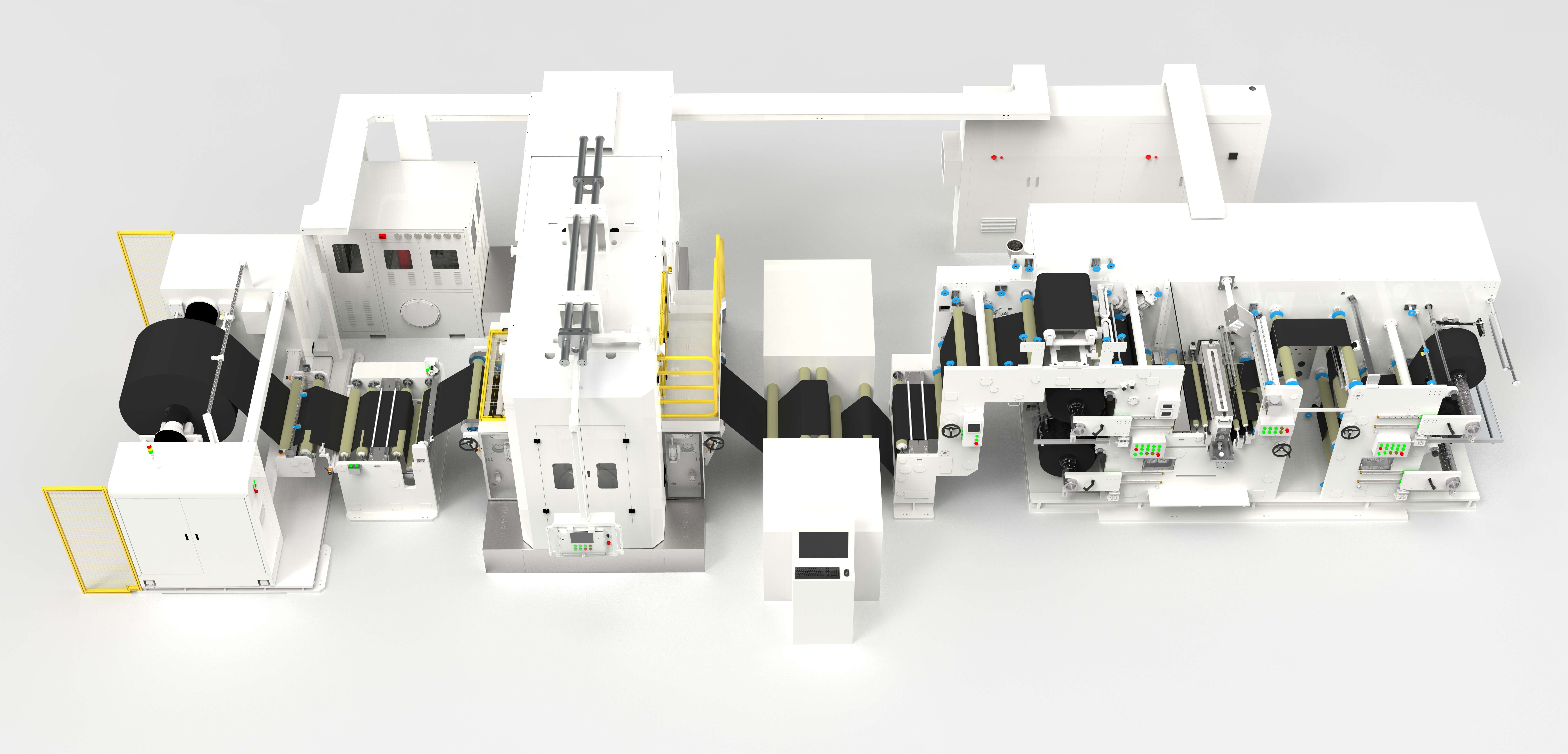Rolling Mill and Slitting Machine for Lithium Battery Production