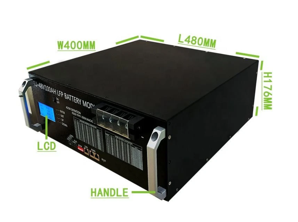 5000W 48V 100AH lithium battery pack lithium battery cabinet