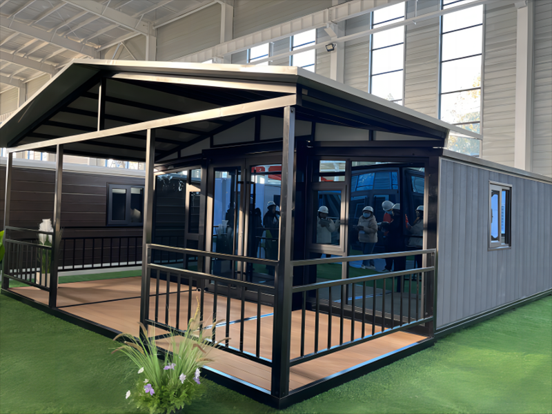 منظر جانبي لطراز المظلة الشمسية