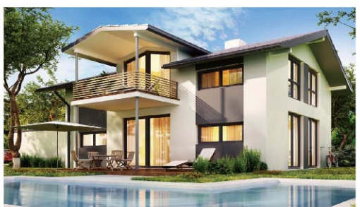 فيلا حديثة ذات هيكل فولاذي خفيف ذات هيكل فولاذي خفيف منازل مسبقة الصنع مكونة من طابقين منزل جاهز فاخر مخصص سهل التجميع مسطح الحزمة الجاهزة