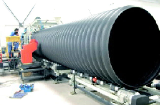 الأنابيب المموجة الحلزونية المموجة الحلزونية المقواة بالبولي إيثيلين عالي الكثافة (HDPE) - 01