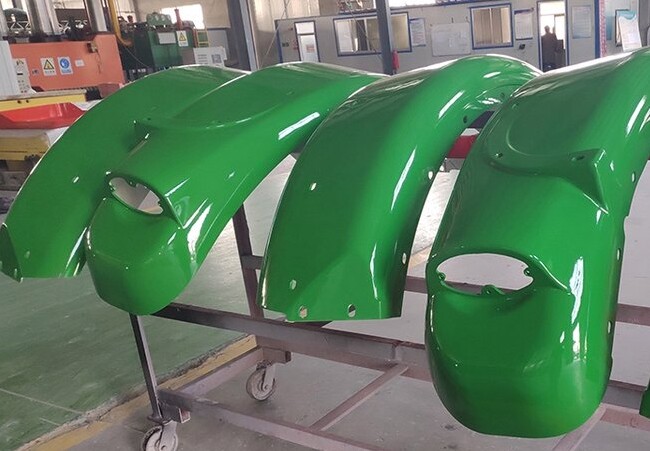 غطاء مظلة من الألياف الزجاجية