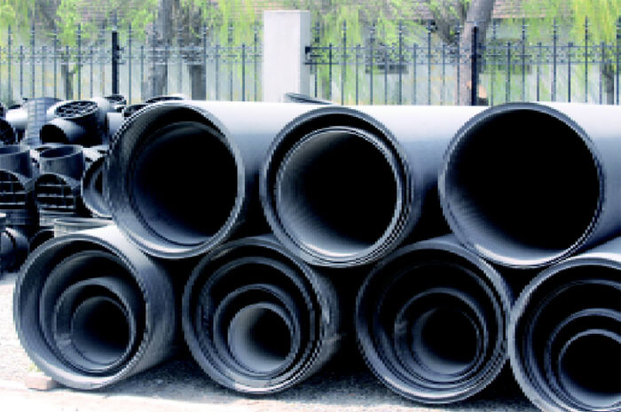 أعمدة أنبوبية مجوفة الجرح