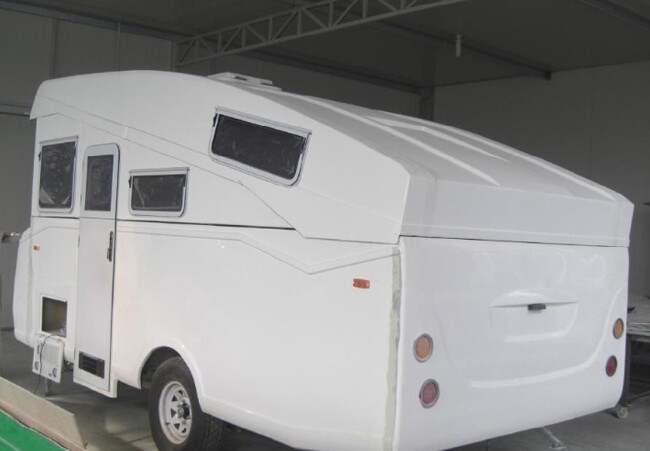 عربة الطعام عربة قافلة الوجبات الخفيفة